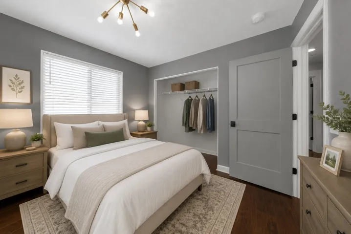 Virtually Staged Bedroom 2