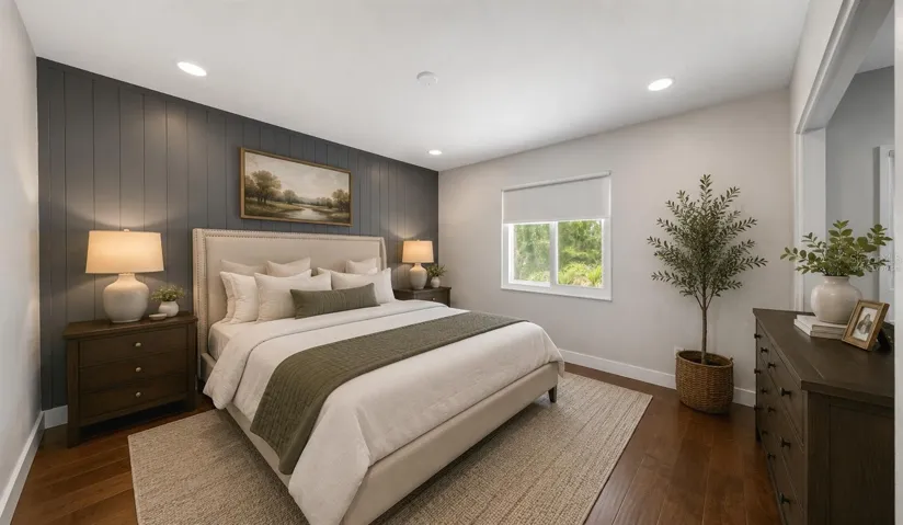 Virtually Staged Bedroom 3