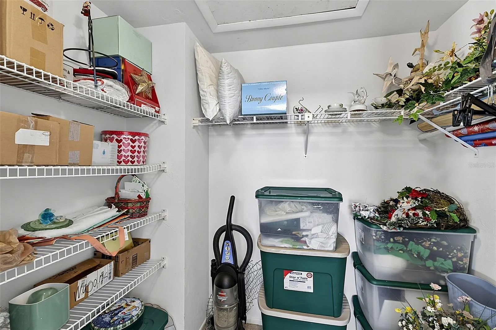 One of Three Spacious Walk-In Closets