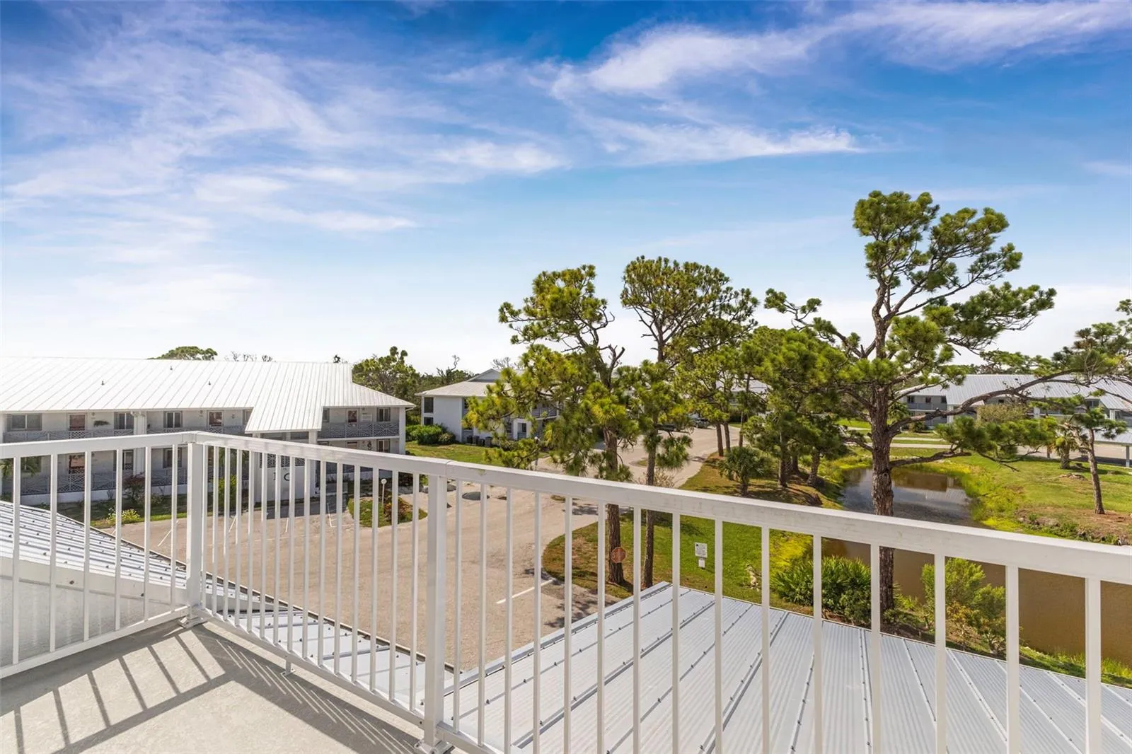 Private Balcony off Fourth Bedroom