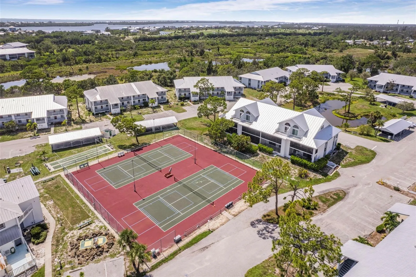 Tennis Courts Aerial
