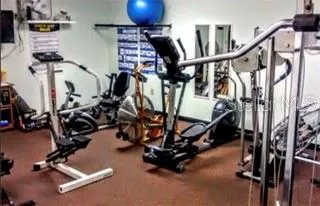 fitness room in clubhouse