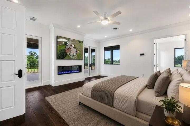 Primary bedroom-virtually staged