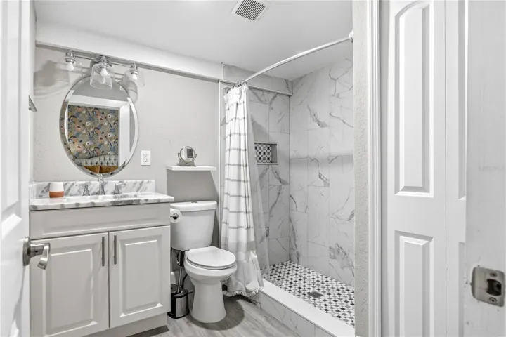 Updated Bathroom with Step In Shower!