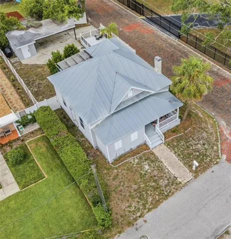 Corner lot on Brick Street with covered parking!