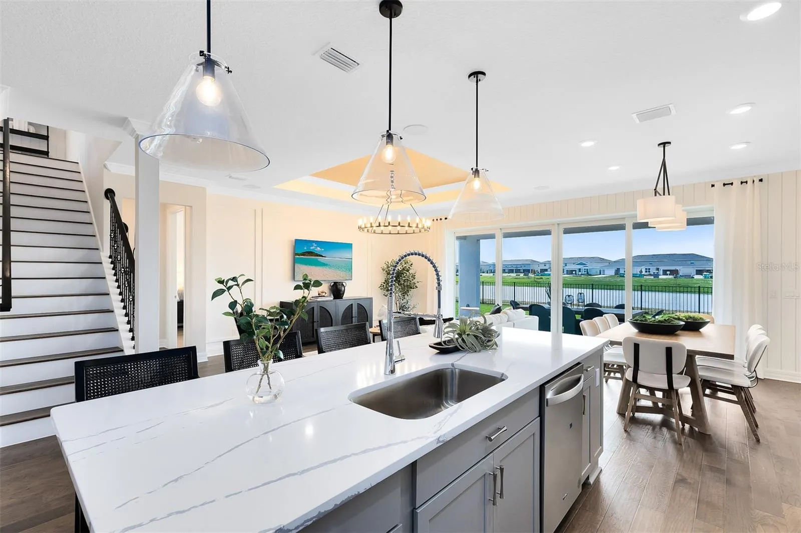 Model Home Design Only. Pictures and furnishings are for illustrative purposes only. Elevations, colors and options may vary. Furniture is for model home staging only.?