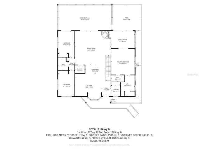Second Floor Floorplan