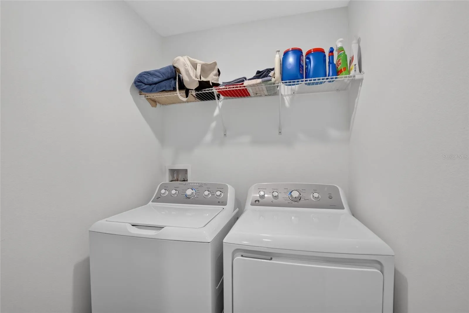 Upstairs Laundry Room with Washer and Dryer