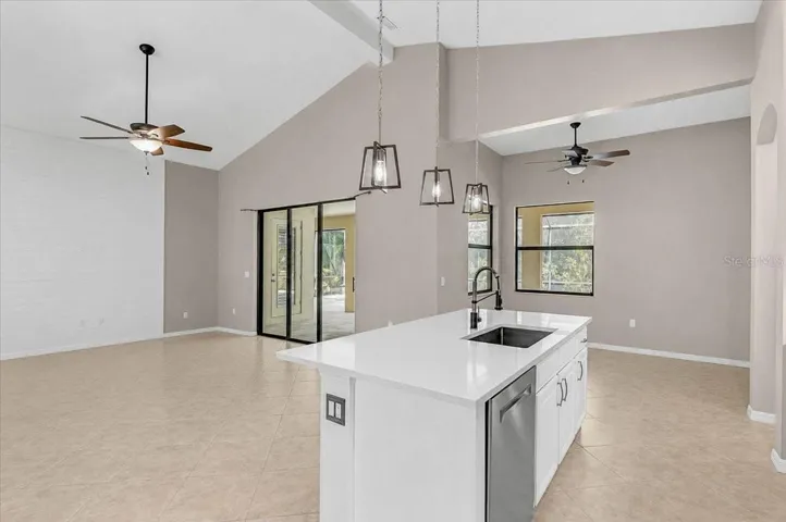 KITCHEN/ BREAKFAST NOOK/LIVING ROOM
