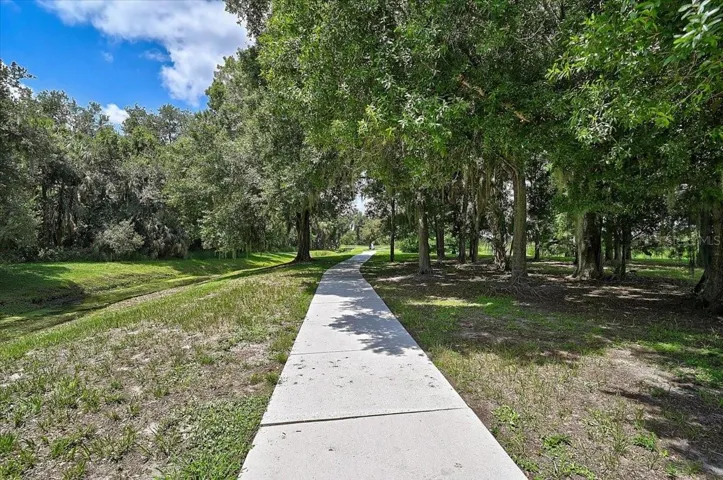 MILES OF BIKING/WALKING TRAILS