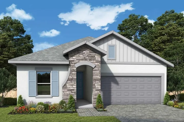 Front Exterior Rendering **Paint Colors May Vary