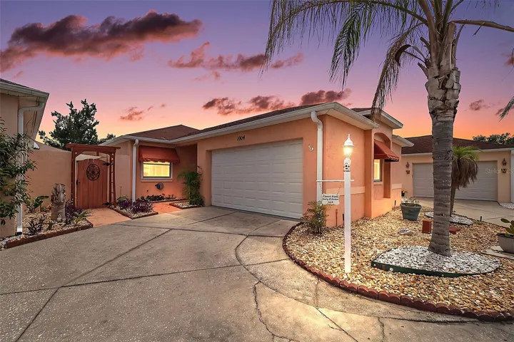 Twilight Front Elevation