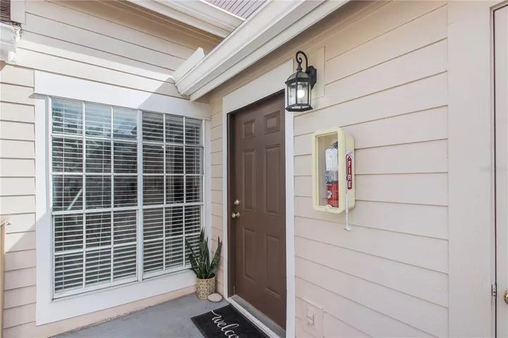 Front door (second floor unit)