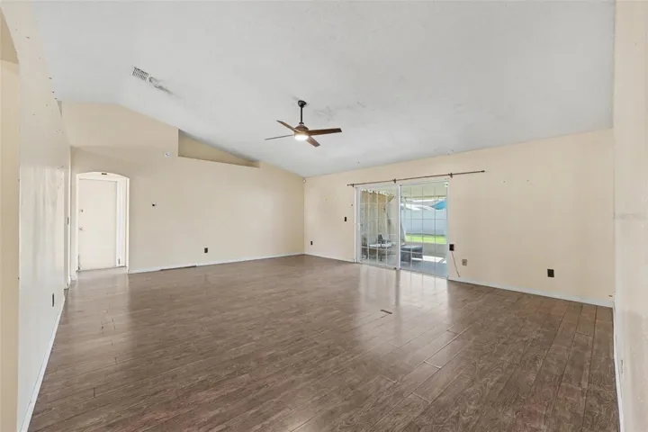 Newer sliding glass door