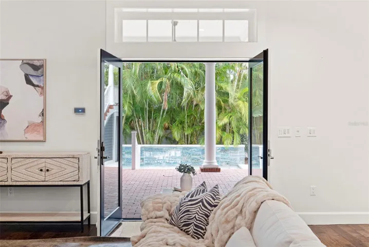 French Doors to Patio