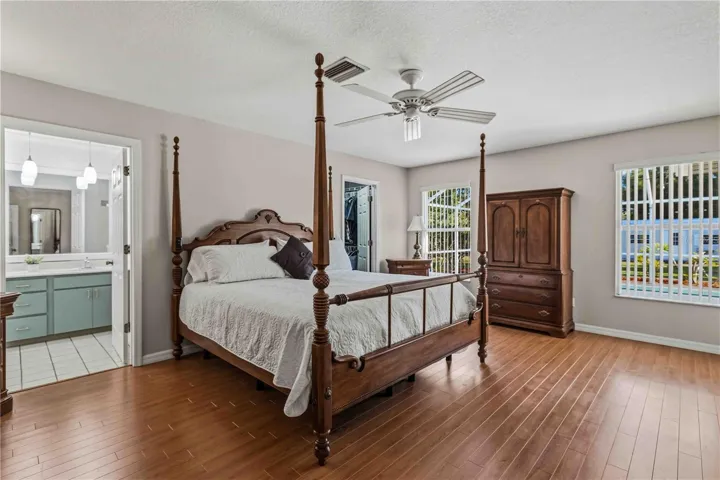 First floor Primary Suite