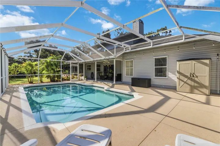 Sparkling pool