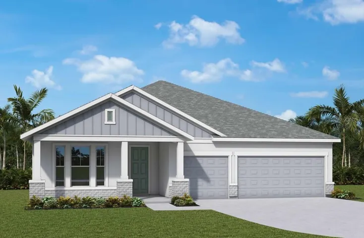 Front Exterior Rendering**Paint Colors May Vary