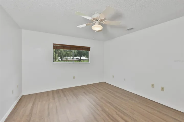 Second bedroom is spacious and comfortable.