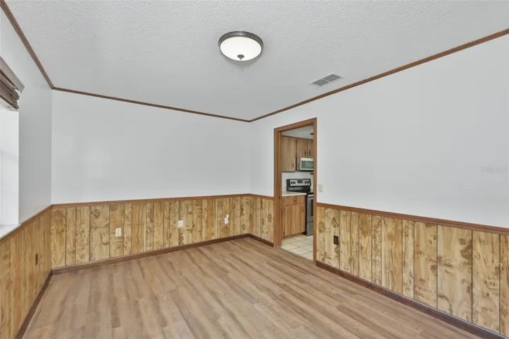 Easy access to the kitchen.