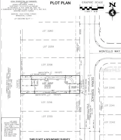 14537 Derna Terrace Plot Plan