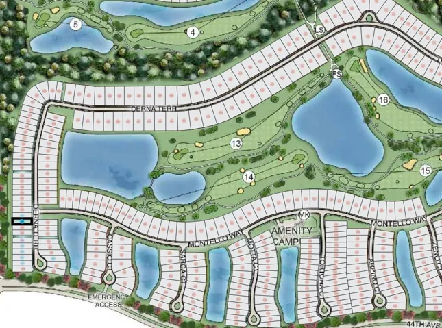 14537 Derna Terrace Site Map