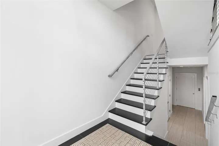 Steps to ground level bedroom suite or office!