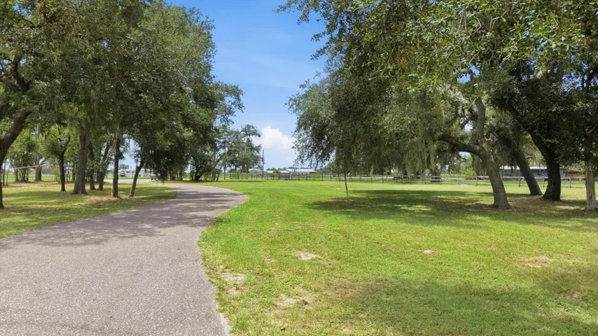 Private entrance and paved driveway