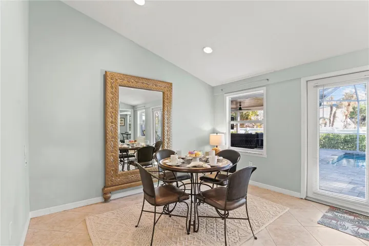additional dining area