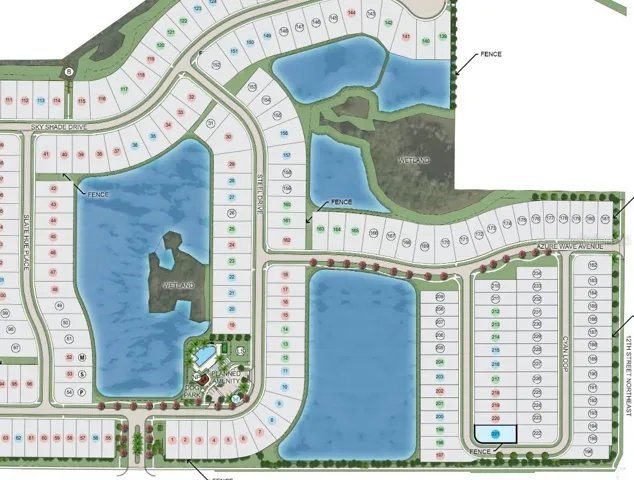 5042 Cyan Loop Site Map