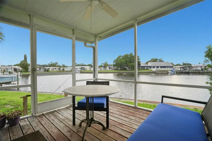 Screened porch