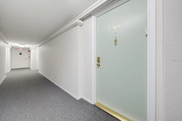 Condo Hallway-Welcome to #307!