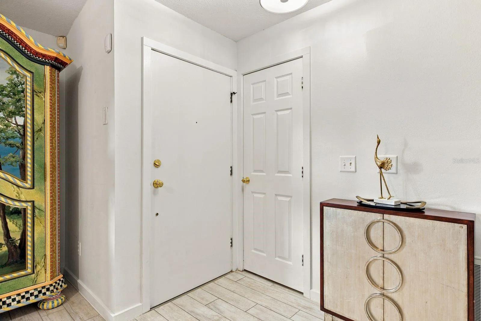Entry with Hall Closet
