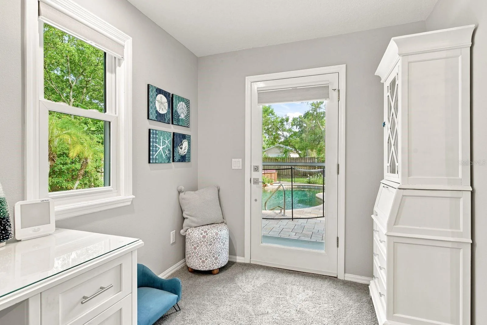 2nd Primary Bedroom w/ Pool Access and Custom Optional Built Ins