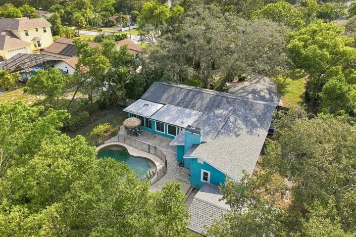 Aerial View of Property