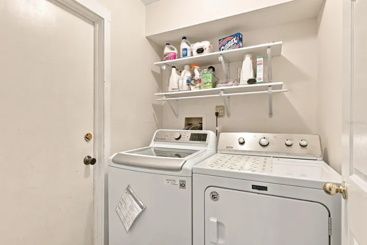 Inside Laundry Room
