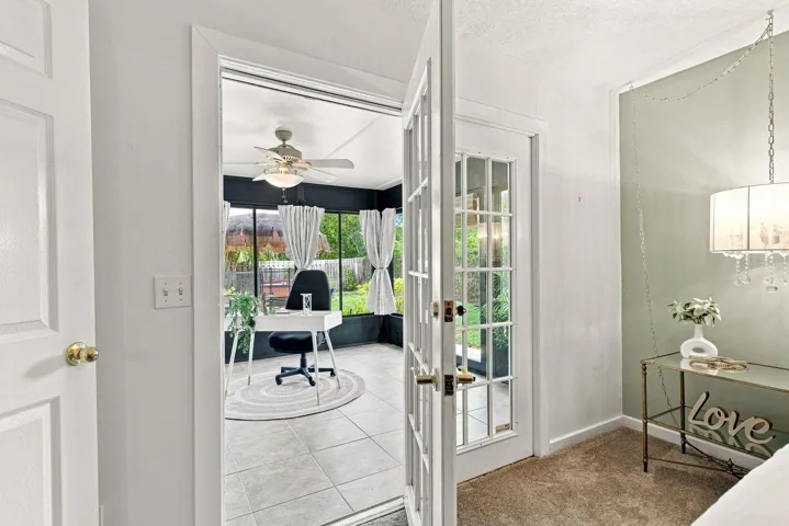 Primary Suite w/ attached Sunroom / Office / Exercise Area