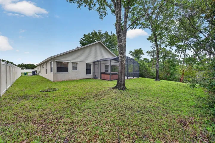 View of house from backyard