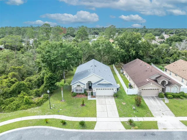 Corner lot on a cul-de-sac with no right neighbors, perfect for families