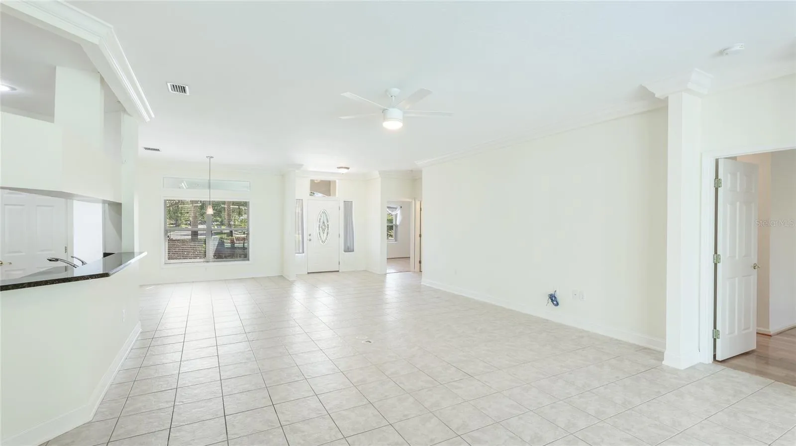 new ceiling fans in all rooms