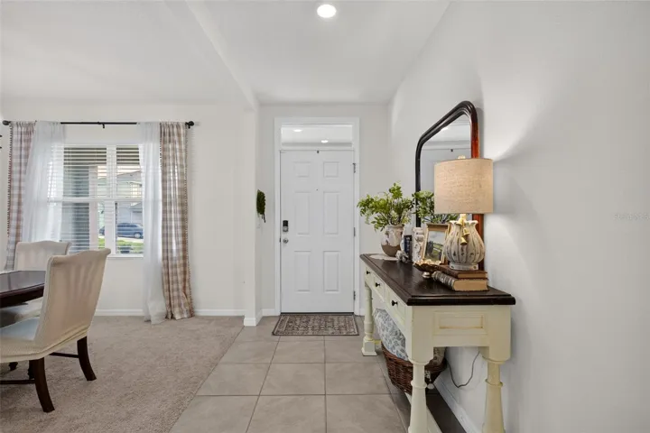 Entry hallway