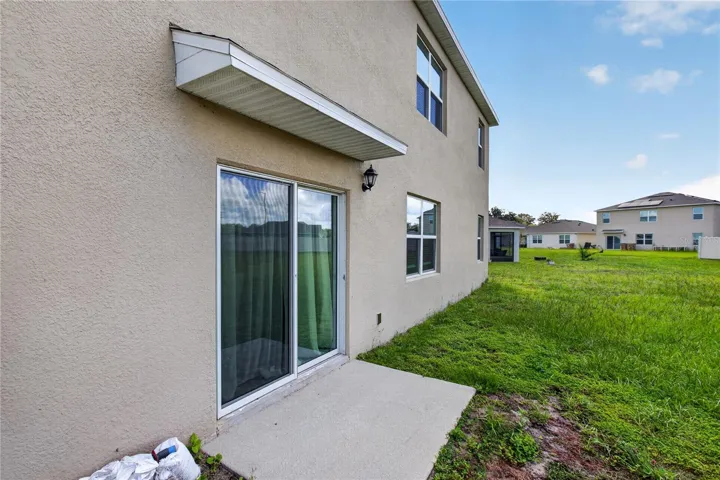 Rear porch