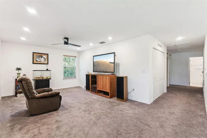 Upstairs loft area