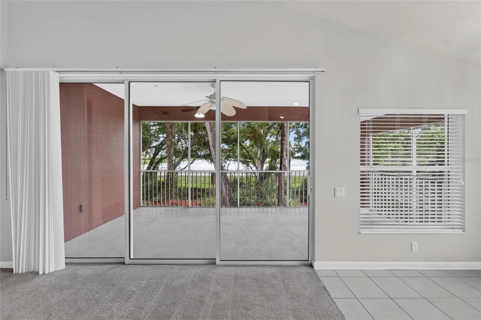 Livingroom with view of Lanai