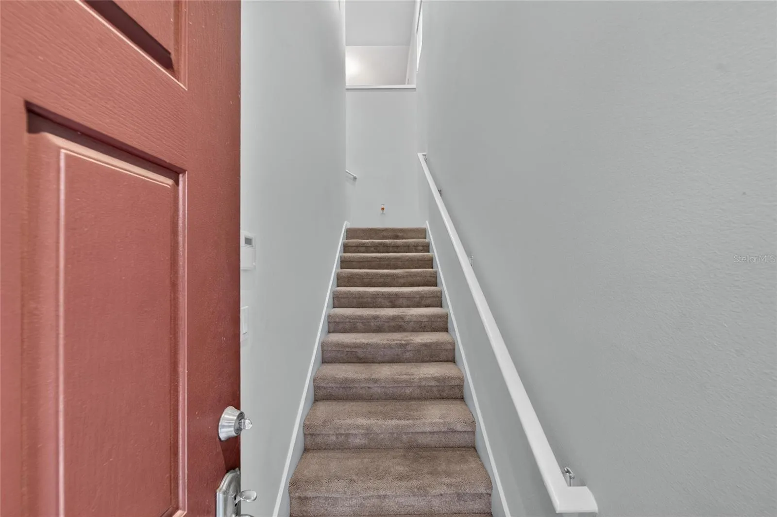 Garage door and stair access