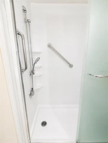 Shower in Primary Bathroom
