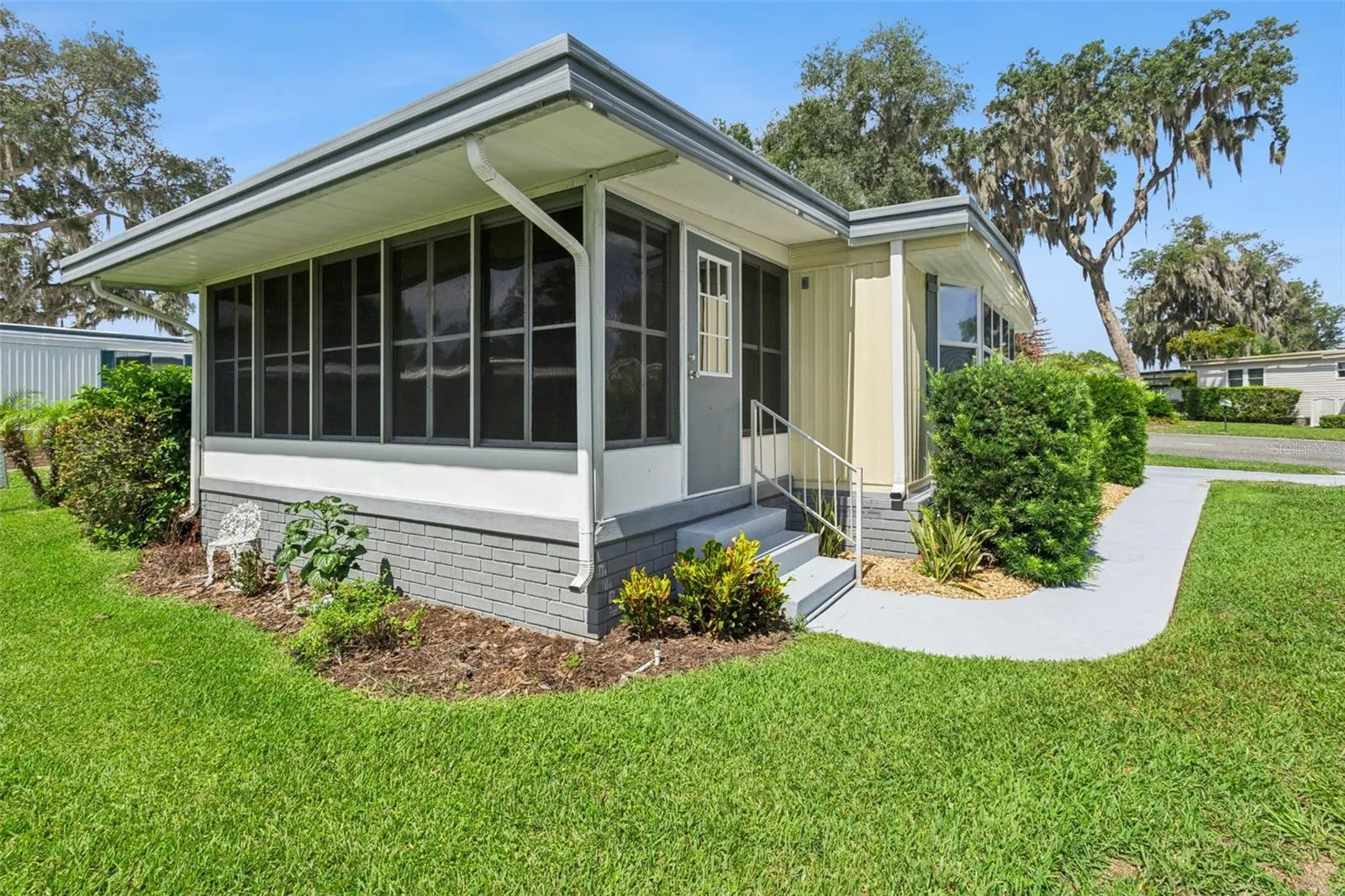 The spacious lanai has a separate entry which leads to the Living Room.