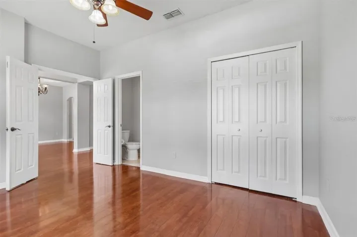 A front bedroom with its own EN SUITE HALF BATH offers incredible flexibility as a guest room, private office, or den.
