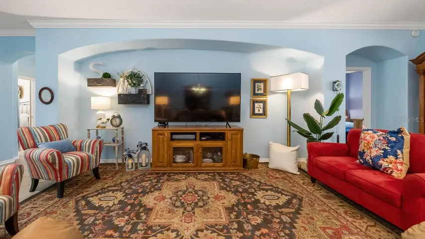 Living Room Area in Great Room