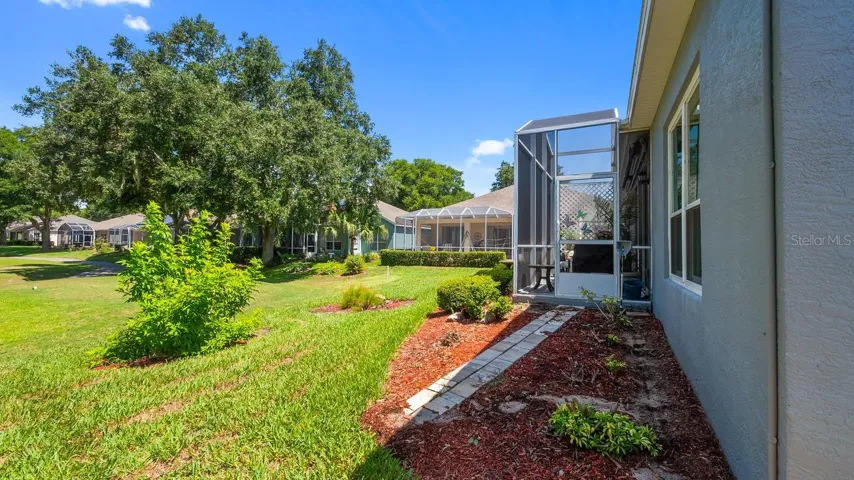 Back Garden With Walkway